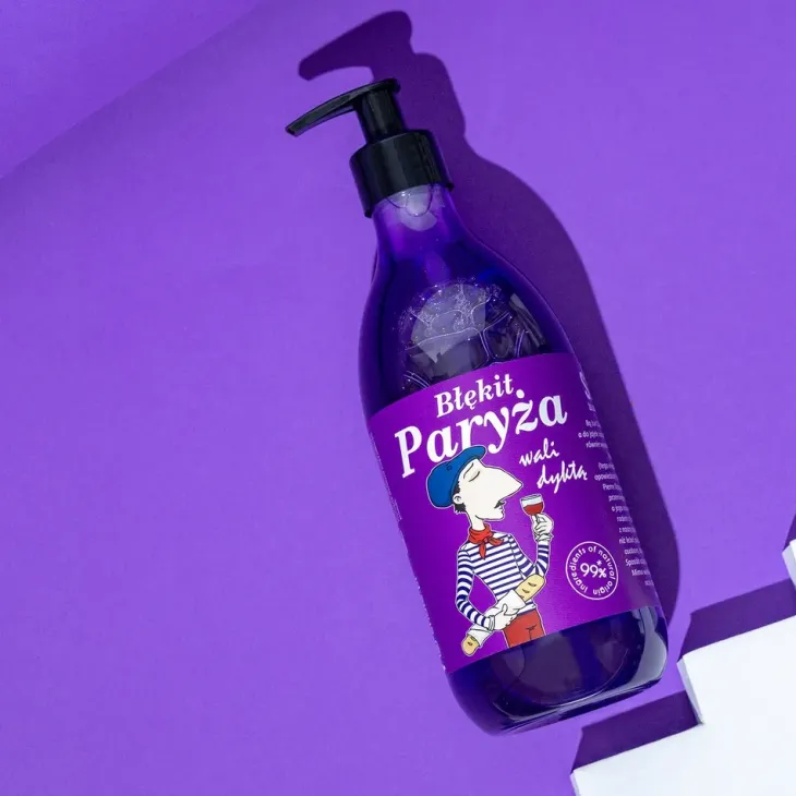 Shots! żel do mycia ciała i rąk Błękit Paryża 500 ml