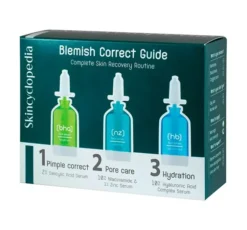 Skincyclopedia Blemish Correct Guide zestaw kosmetyków do pielęgnacji twarzy 3x15ml