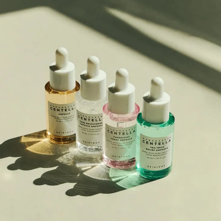 Skin1004 Madagascar Centella Ampoule Kit zestaw serum do twarzy 4 x 30 ml