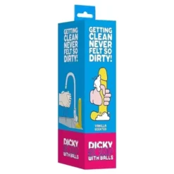 S-Line Dicky Soap With Balls mydło do mycia rąk w kształcie penisa z jądrami Vanilla