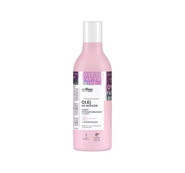 So!Flow emolientowy olej do włosów wysokoporowatych 150ml