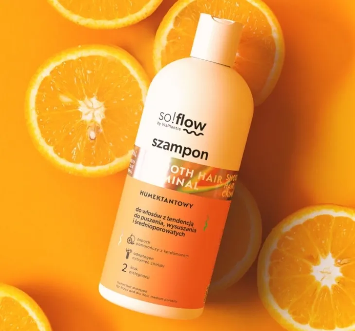 So!Flow humektantowy szampon do włosów z tendencją do puszenia 300ml