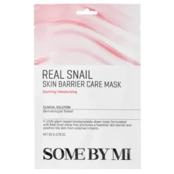 Some By Mi Real Snail Skin Barrier Care Mask wzmacniająca maska w płachcie 20 g