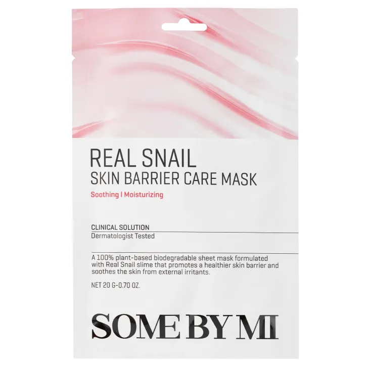 Some By Mi Real Snail Skin Barrier Care Mask wzmacniająca maska w płachcie 20 g