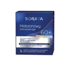 Soraya Hialuronowy Mikrozastrzykprogresywny krem regenerujący na dzień i na noc 60+ 50ml