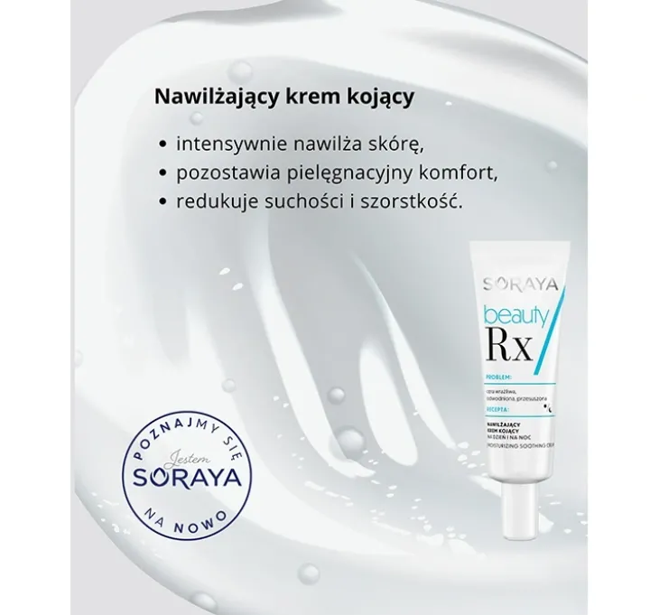Soraya nawilżający krem kojący na dzień i na noc 50ml