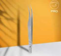 Staleks Pro Expert Lash Brow profesjonalna pęseta do rzęs TE-40/11