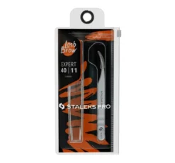 Staleks Pro Expert Lash Brow profesjonalna pęseta do rzęs TE-40/11