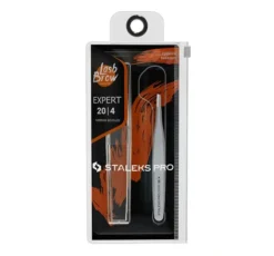 Staleks Pro Expert Lash Brow profesjonalna pęseta do brwi TE-20/4