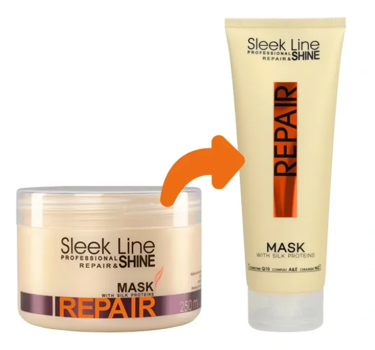 Stapiz Sleek Line Repair regenerująca maska z jedwabiem 250ml
