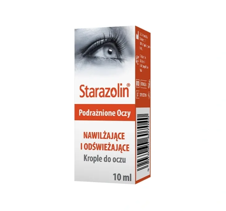 Starazolin Podrażnione Oczy łagodzące krople do oczu 10ml