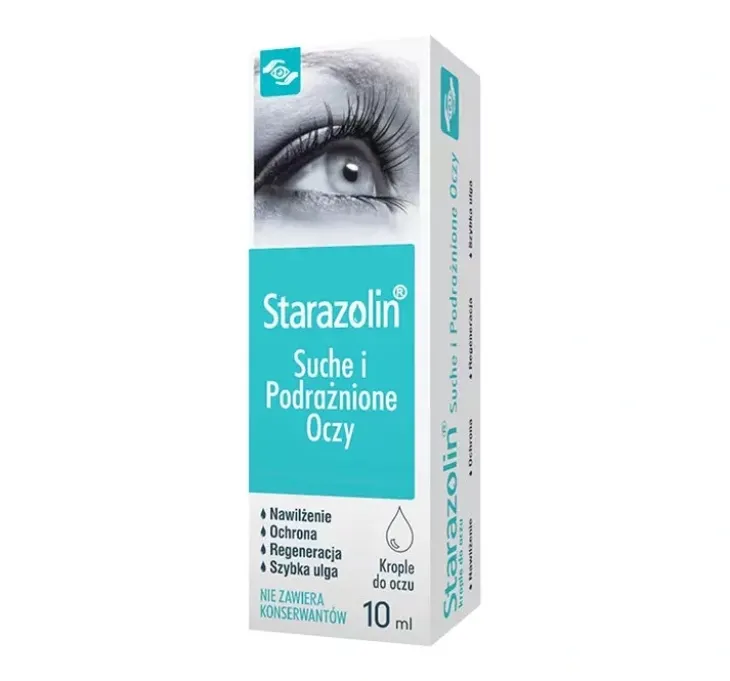 Starazolin Suche i podrażnione oczy krople do oczu 10ml