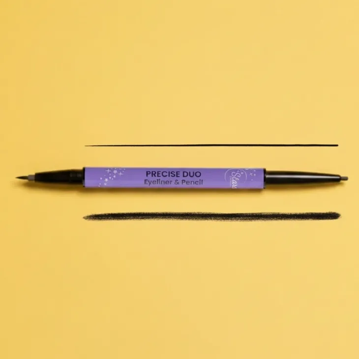 Stars From The Stars Precise Duo precyzyjna kredka do oczu i płynny eyeliner 2w1 02 Black