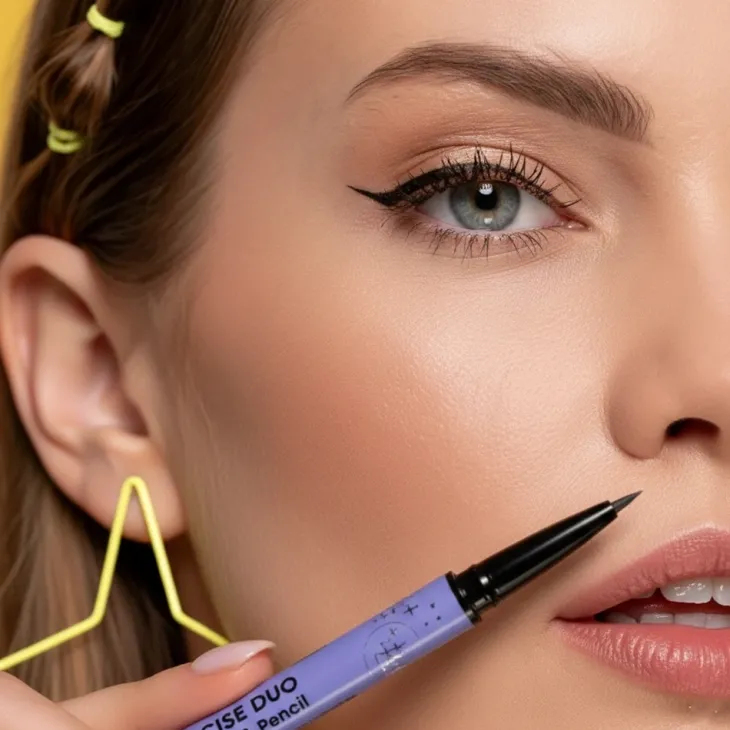 Stars From The Stars Precise Duo precyzyjna kredka do oczu i płynny eyeliner 2w1 02 Black