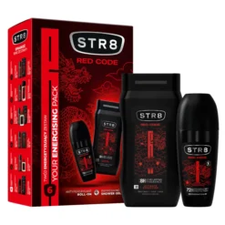 STR8 Red Code antyperspirant roll-on 50 ml + żel pod prysznic 250 ml