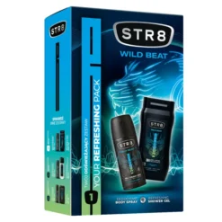 STR8 Wild Beat dezodorant spray 150 ml + żel pod prysznic 250 ml