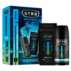 STR8 Wild Beat dezodorant spray 150 ml + żel pod prysznic 250 ml