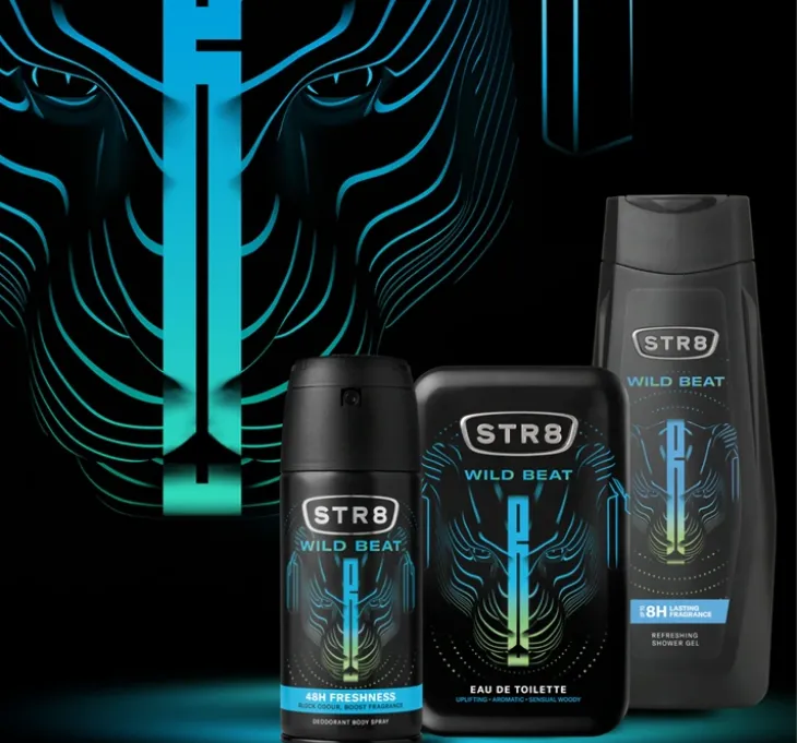 STR8 Wild Beat żel pod prysznic 400 ml