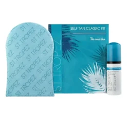 ST. TROPEZ SELF TAN CLASSIC KIT ZESTAW KOSMETYKÓW PIANKA SAMOOPALAJĄCA + RĘKAWICA