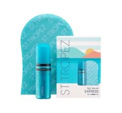 St. Tropez Self Tan Express Kit zestaw kosmetyków pianka samoopalająca + rękawica