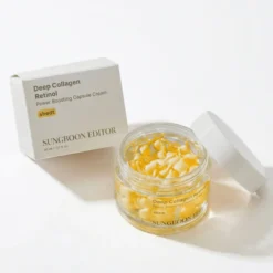 Sungboon Editor Deep Collagen Retinol Power Boosting Capsule Cream kapsułkowy krem do twarzy z kolagenem i retinolem 50 ml