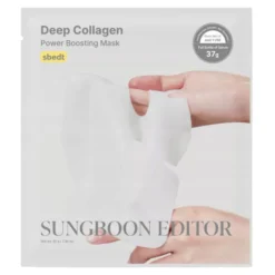 Sungboon Editor Deep Collagen Power Boosting Mask hydrożelowa maseczka kolagenowa na noc 37 g