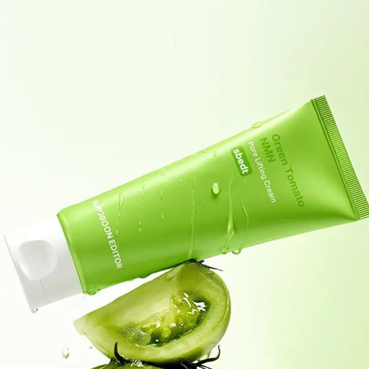 Sungboon Editor Green Tomato NMN zwężający pory krem do twarzy z ekstraktem z zielonego pomidora 50 ml