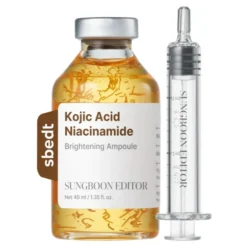 Sungboon Editor Kojic Acid Niacinamide Brightening Ampoule rozświetlające serum do twarzy z kwasem kojowym i niacynamidem 40 ml