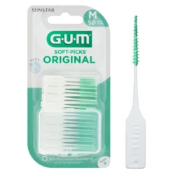 Sunstar GUM Soft-Picks Original gumowe szczoteczki międzyzębowe M 50 sztuk