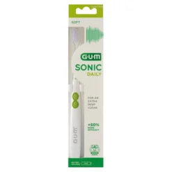 Sunstar GUM Sonic Daily soniczna szczoteczka do zębów Biała