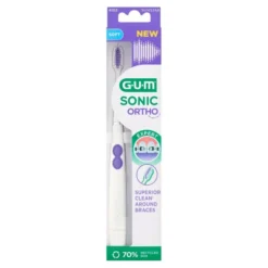 Sunstar GUM Sonic Ortho soniczna szczoteczka do zębów Soft