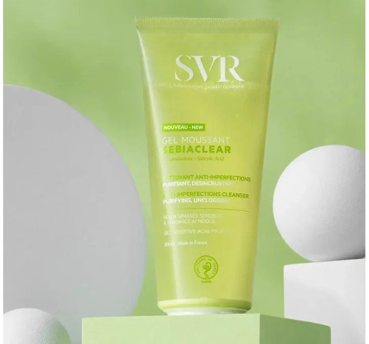 SVR Sebiaclear oczyszczający żel do mycia 200 ml