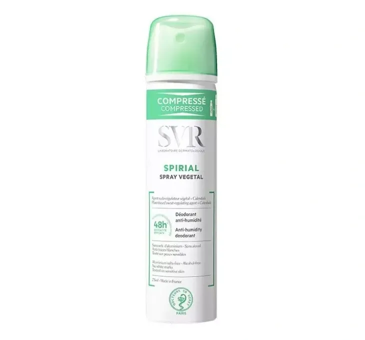 SVR Spirial Vegetal dezodorant w sprayu bez soli aluminium 75 ml