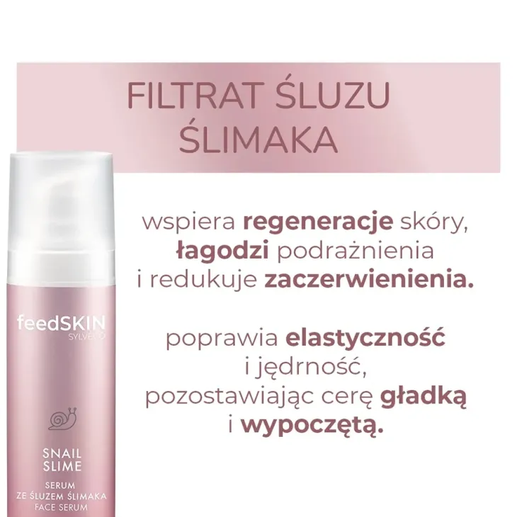 Sylveco feedSKIN serum do twarzy ze śluzem ślimaka 30 ml