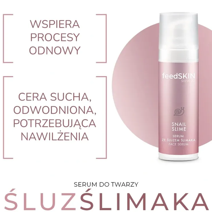 Sylveco feedSKIN serum do twarzy ze śluzem ślimaka 30 ml