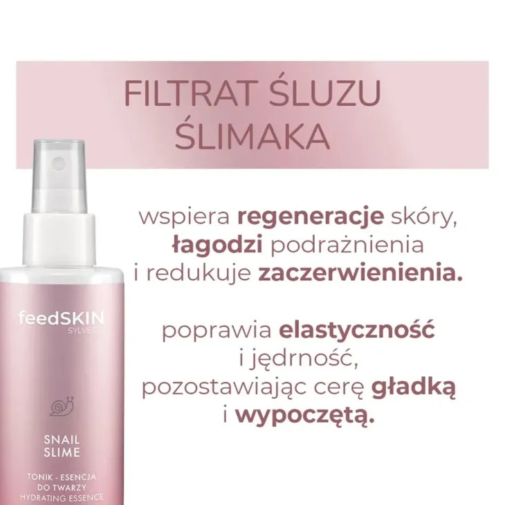 Sylveco feedSKIN tonik-esencja do twarzy ze śluzem ślimaka 145 ml