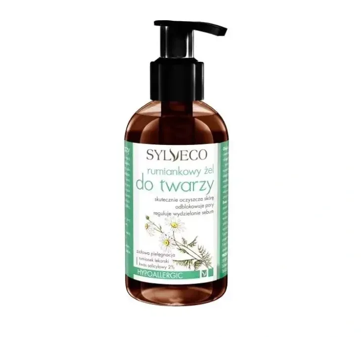 SYLVECO RUMIANKOWY ŻEL DO TWARZY KWAS SALICYLOWY 150ML