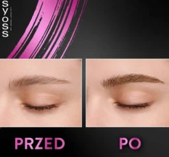 Syoss Brow zestaw do permanentnego koloryzowania brwi Jasny Brąz