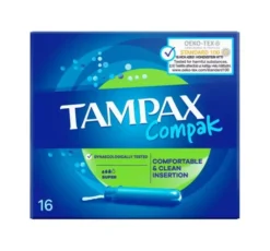 Tampax Compak super tampony 16 sztuk