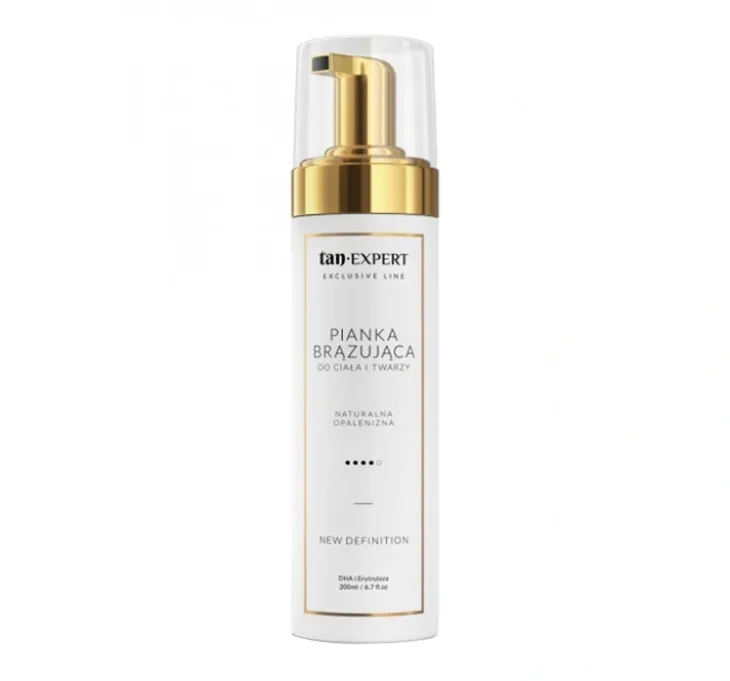 Tanexpert Exclusive Line brązująca pianka do twarzy i ciała New Definition 200ml