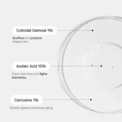 Teramyde AZID 15% Azelaic Acid Treatment rozjaśniające serum-emulsja do twarzy z 15% kwasem azelainowym 30 ml