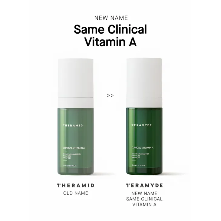 Teramyde Clinical Vitamin A przeciwzmarszczkowe serum do twarzy z witaminą A 30 ml