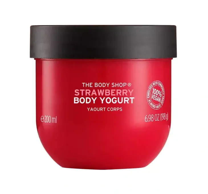 The Body Shop Strawberry wegański jogurt do ciała 200ml