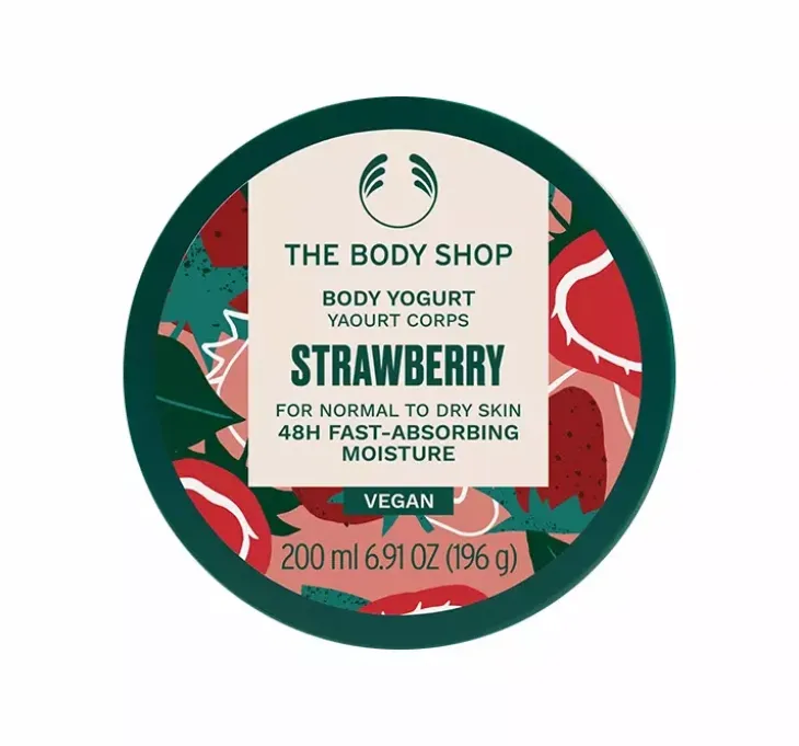 The Body Shop Strawberry wegański jogurt do ciała 200ml