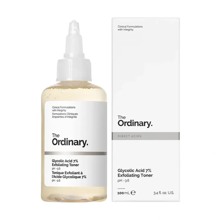The Ordinary Glycolic Acid 7% Exfoliating Toner tonik złuszczająco-oczyszczający 100 ml