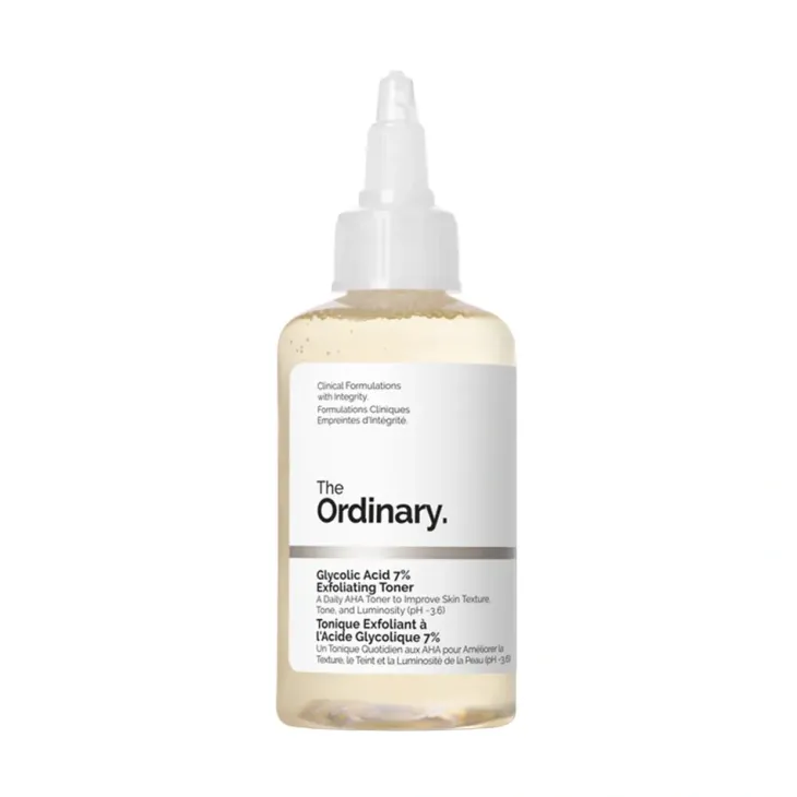 The Ordinary Glycolic Acid 7% Exfoliating Toner tonik złuszczająco-oczyszczający 100 ml