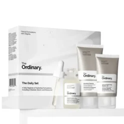The Ordinary The Daily Set zestaw nawilżający do pielęgnacji skóry suchej żel 50 ml + serum 30 ml + krem 30 ml
