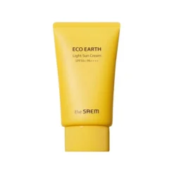 The Saem Eco Earth Light Sun Cream SPF50+ PA++++ krem przeciwsłoneczny na dzień 50 g