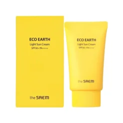 The Saem Eco Earth Light Sun Cream SPF50+ PA++++ krem przeciwsłoneczny na dzień 50 g