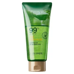 The Saem Jeju Fresh Aloe Soothing Gel 99% wegański żel aloesowy do twarzy i ciała w tubie 300 ml